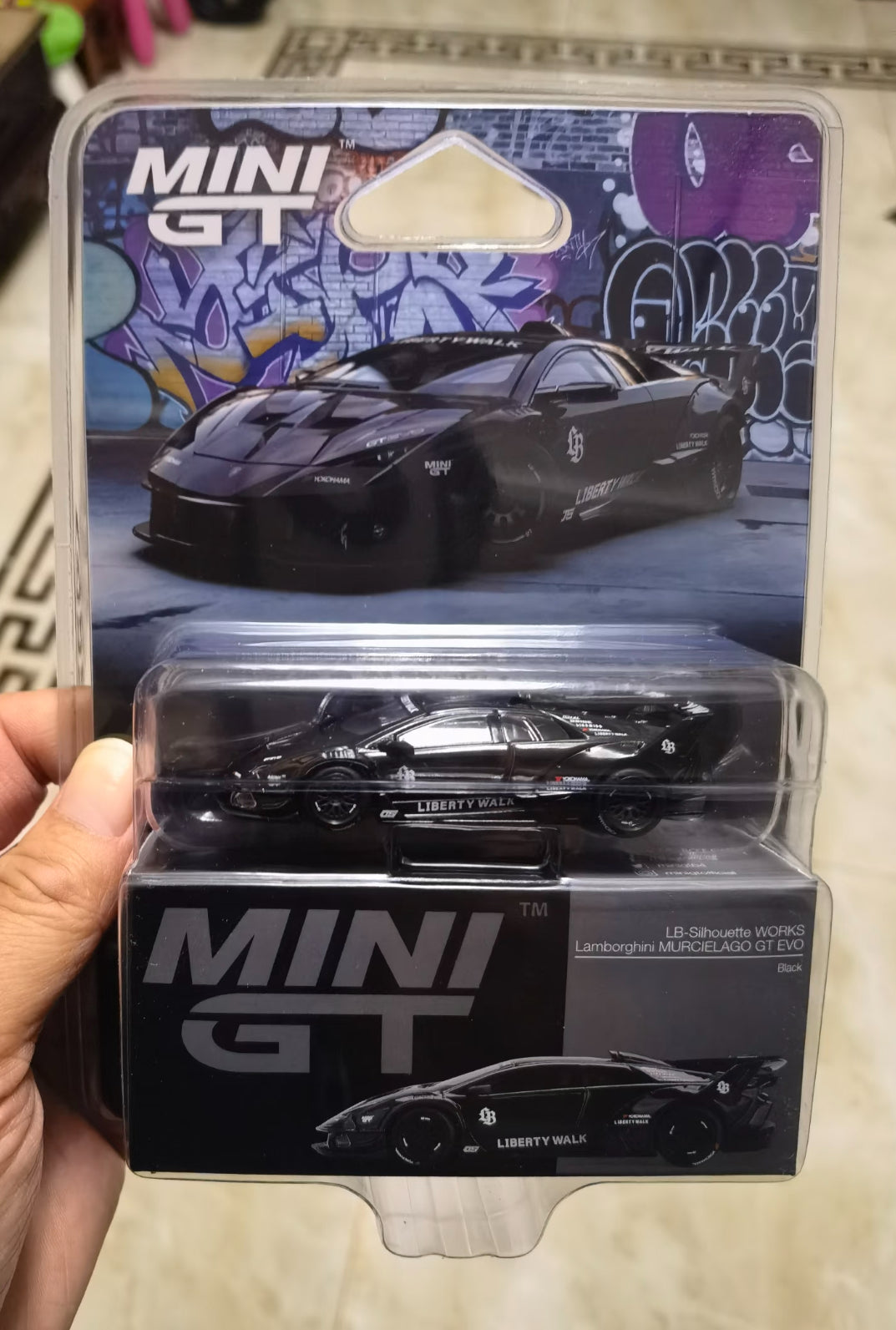 MINIGT 1:64 #1053 Lamborghini MURCIELAGO GT Evo Car Model