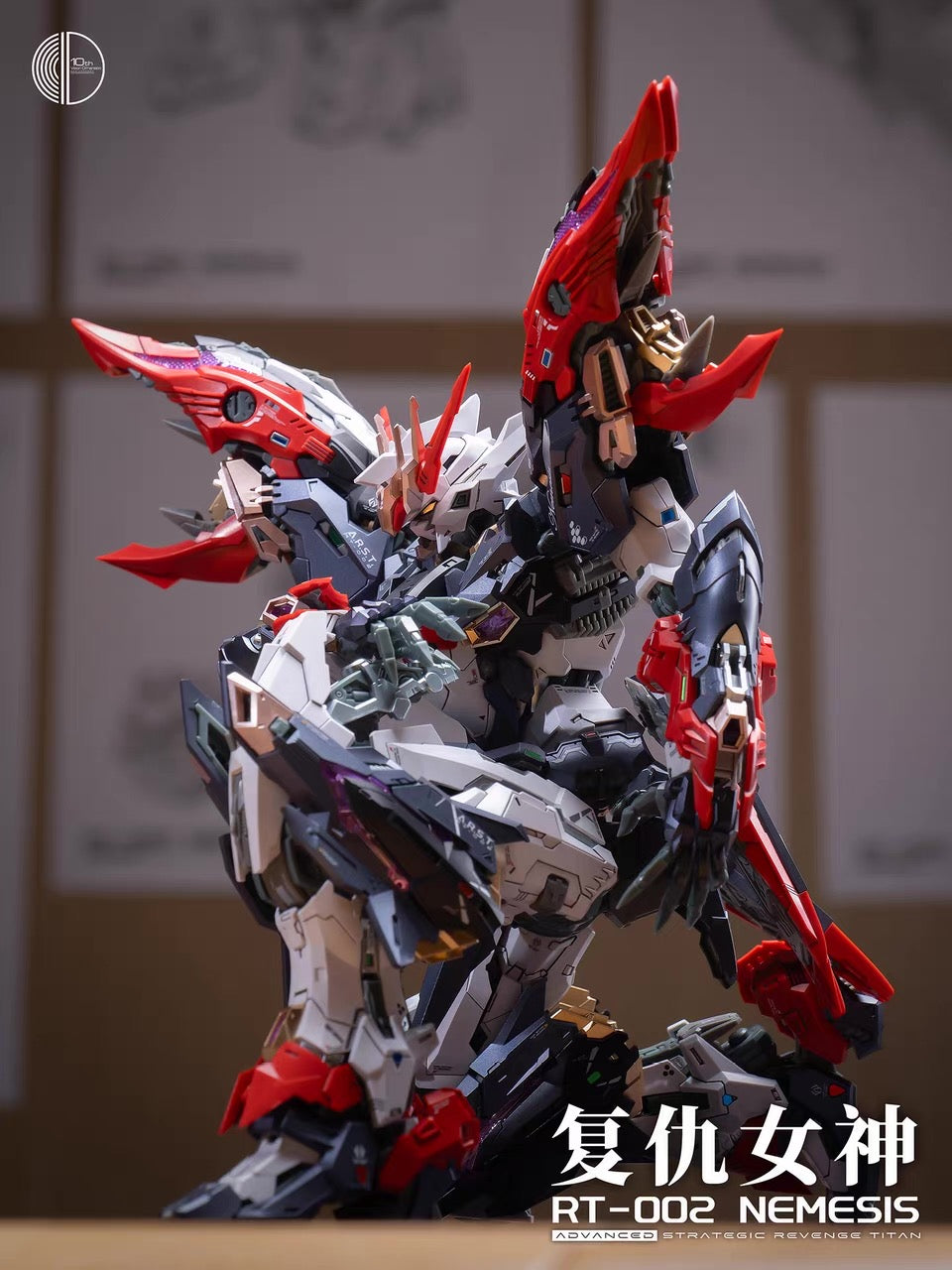In ERA+ Infinite Dimension 1/100 RT-002 Nemesis Model Kit