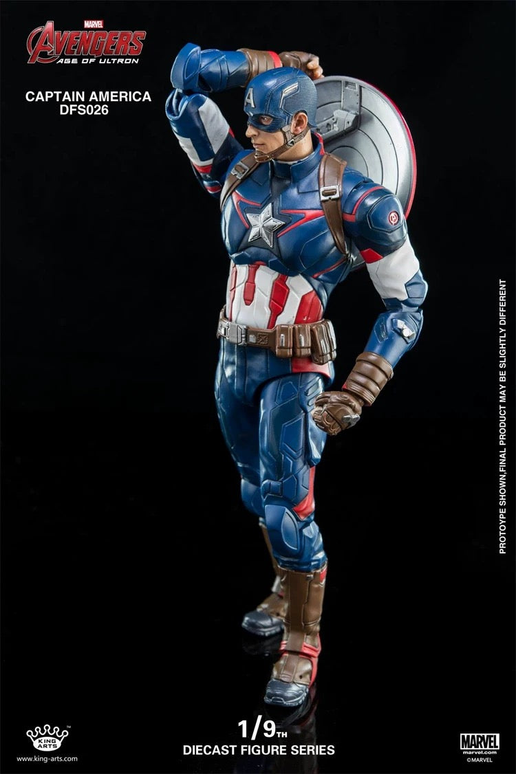 King Arts Avengers: Age of Ultron 1/9 Scale Diecast Figure Captain America DFS026