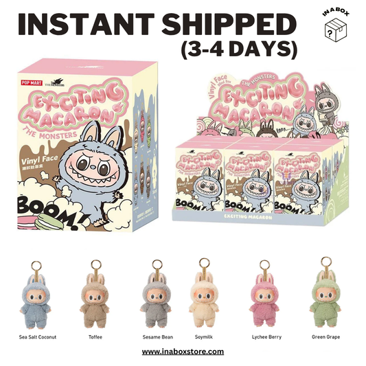 Labubu - The Monsters - Exciting Macaron - by Pop Mart 100% Authentic!