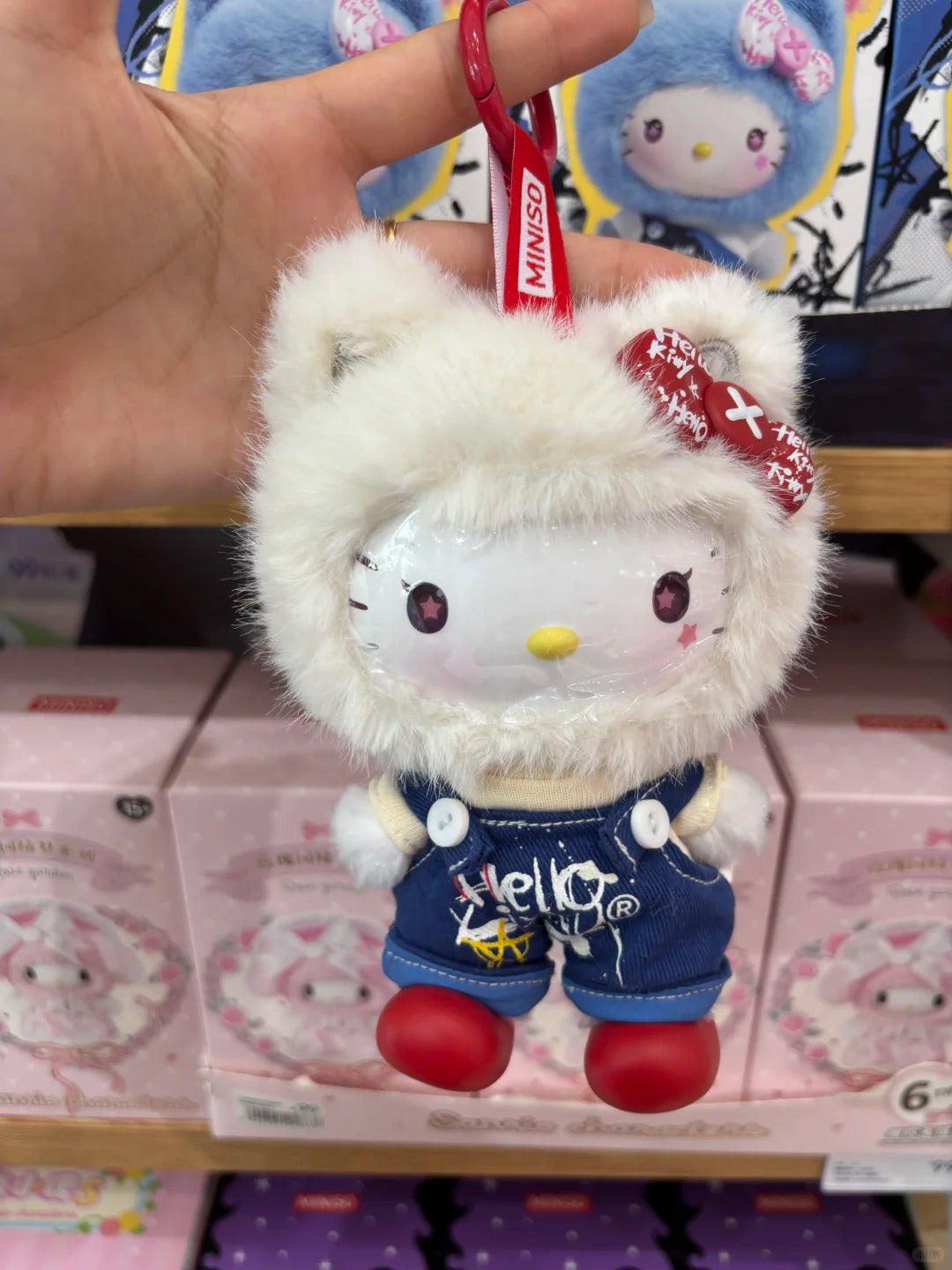 MINISO - Hello Kitty ‘Street Graffiti’ Vinyl Plush Pendant Mystery Blind Box