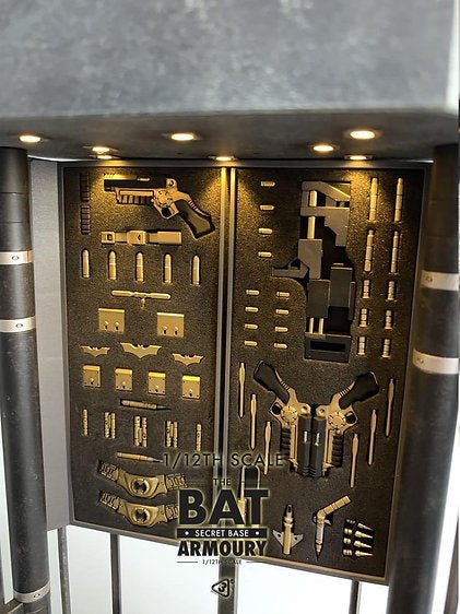 2GoodCo 1/12 The Bat Secret Base Armoury - Inaboxstore
