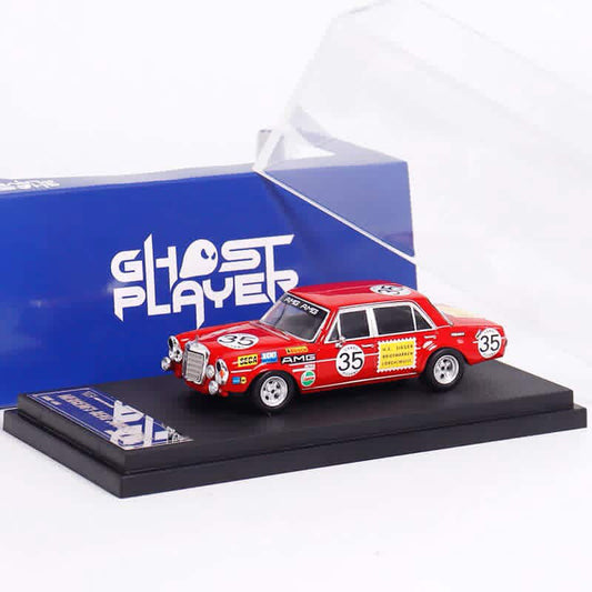 Ghost Player 1:64 Mercedes-Benz 300SEL Red Pig No. 35 Limited edition Alloy Car Model