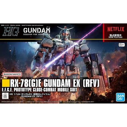 RX-78(G)E Gundam EX RFV – High Grade Model Kit (HG)
