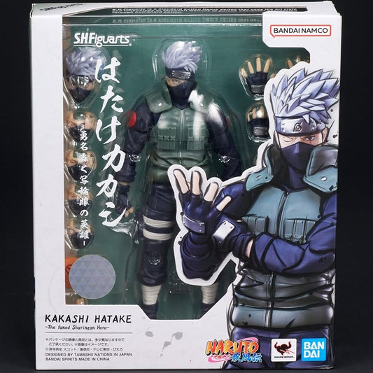 Kakashi Hatake The Famed Sharingan Hero S.H.Figuarts Action Figure - Naruto Shippuden