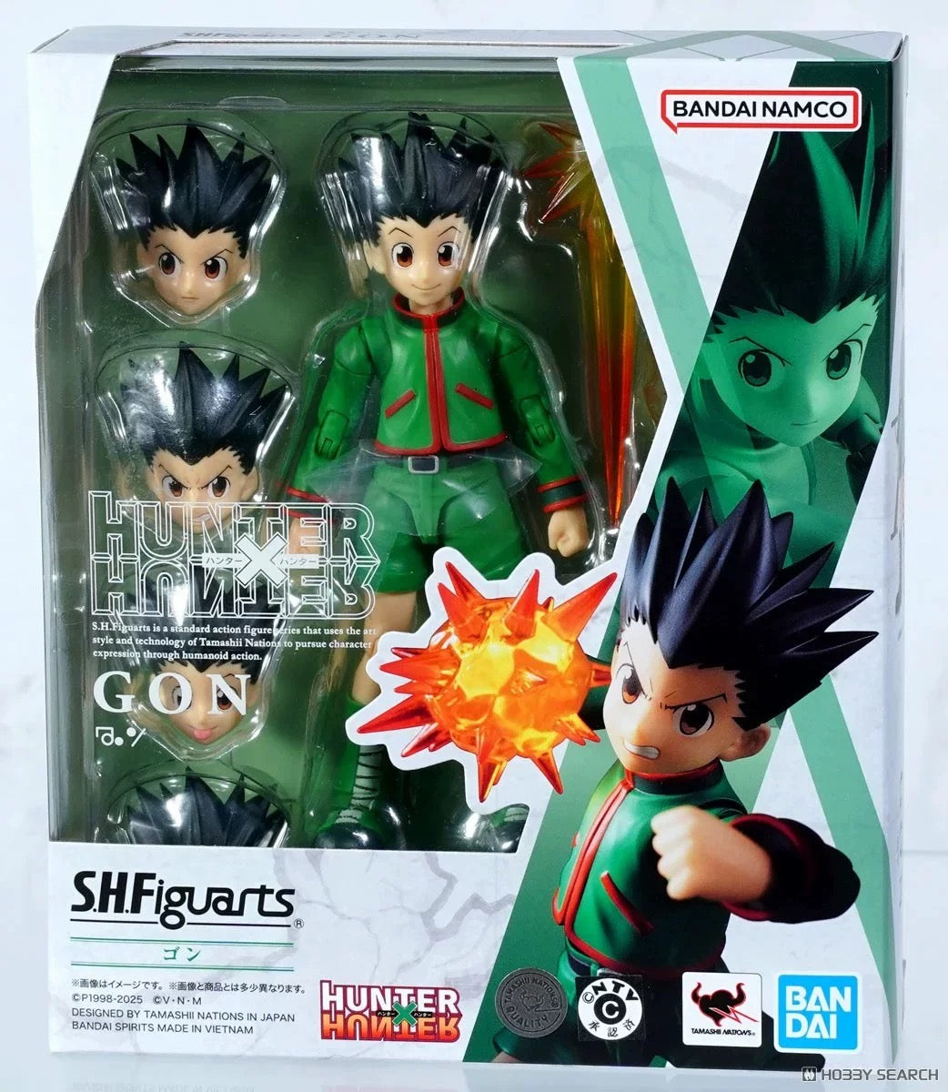 S.H.Figuarts Hunter X Hunter Gon 100% Authentic