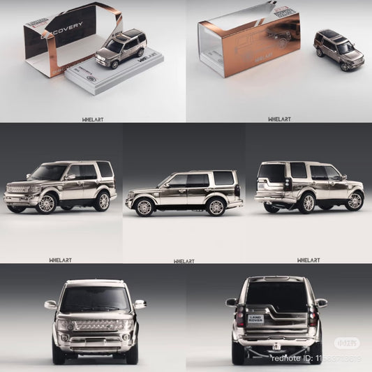 HEC 2026 Exclusive WHELART 1/64 Land Rover Discovery 4 Champagne Gold-limited to 599 units