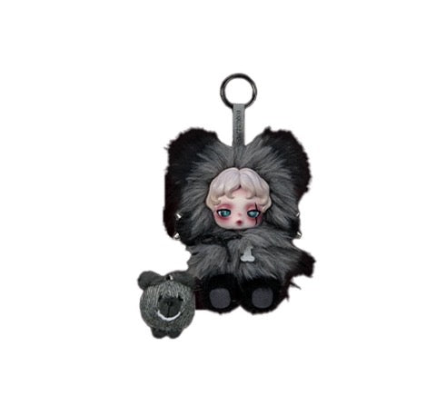 SKULLPANDA You Found Me! Series Plush Doll Pendant - 100% Authentic