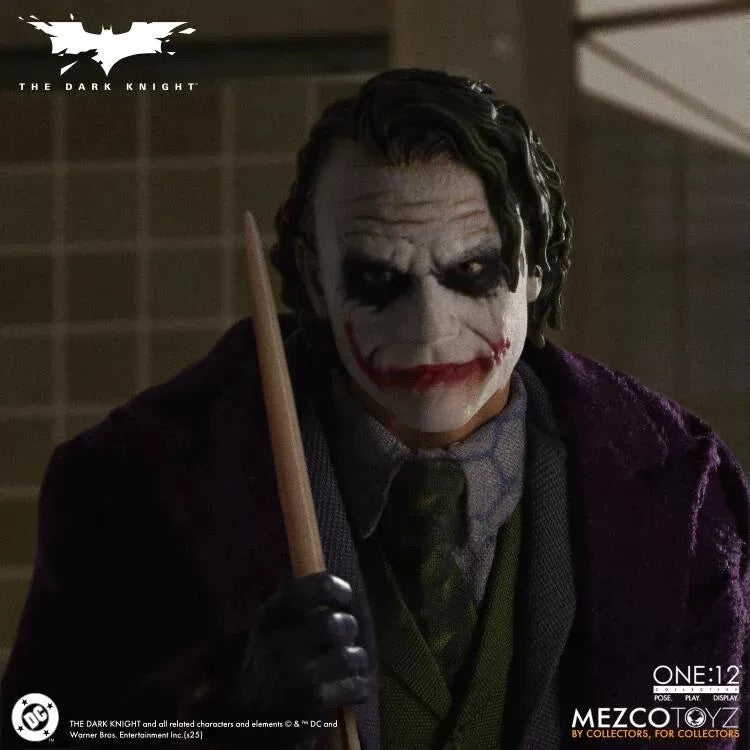 Mezco ONE:12 Collective The Dark Knight - JOKER Action Figure (Pre-order)