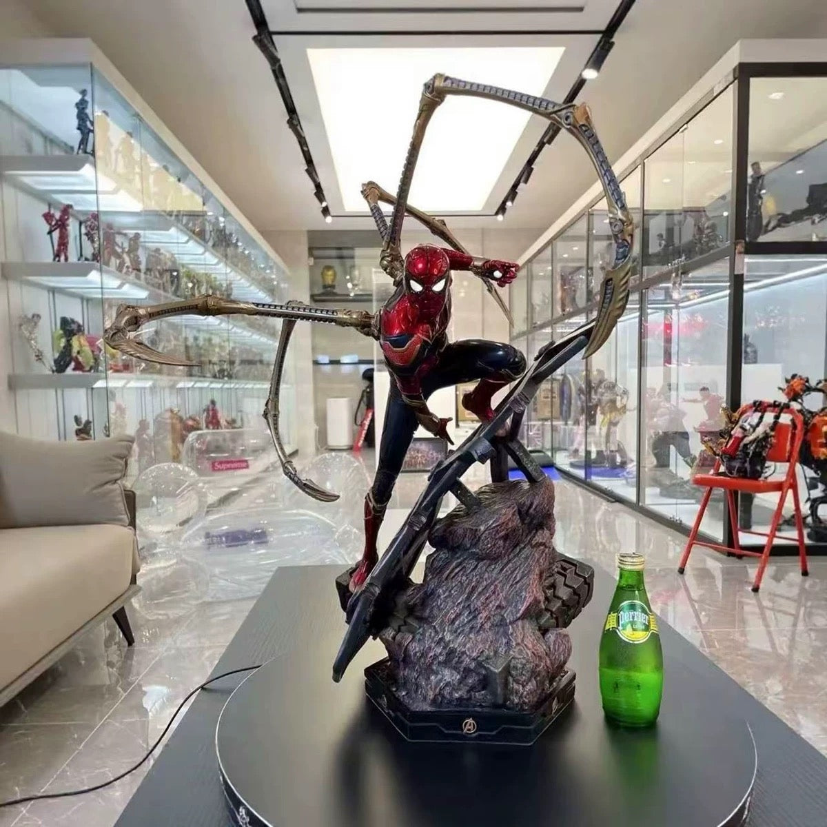 Marvel Avengers Infinity War Iron SpiderMan 1/4 Scale Resin Statue