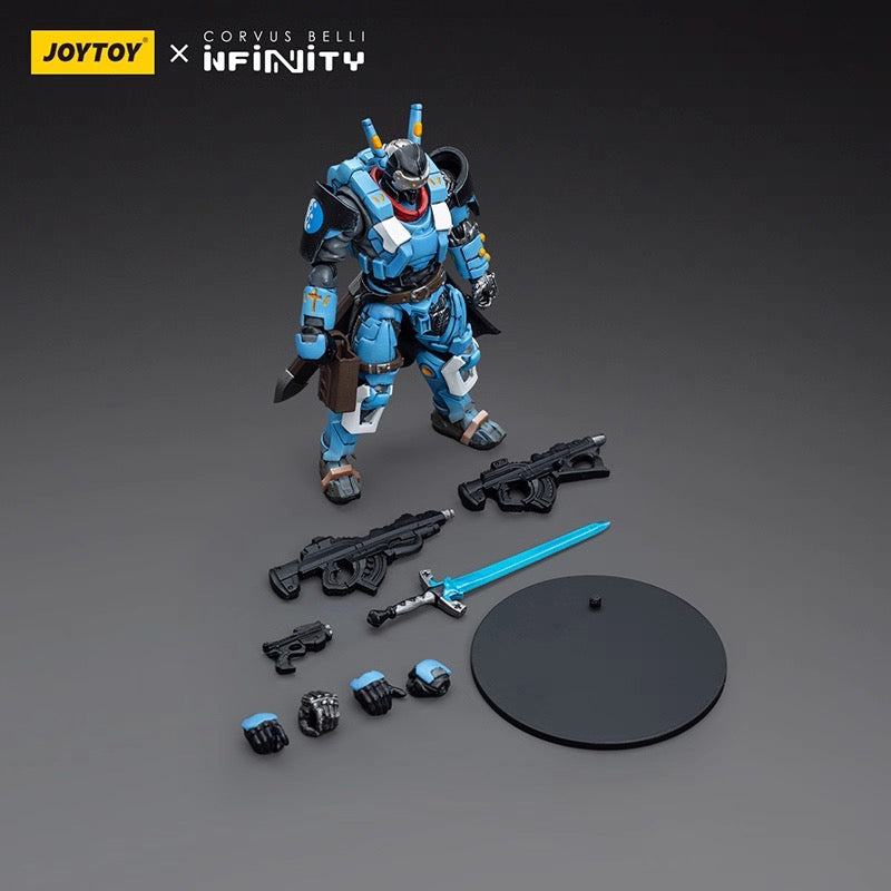 JoyToy Infinity Corvus Belli Knight Of Santiago Hacker 1:18 Scale Action Figure