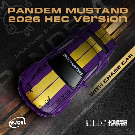 HEC 2026 EXCLUSIVE 1:64 Mortal Model Pandem Mustang 2026 with a chance of chase