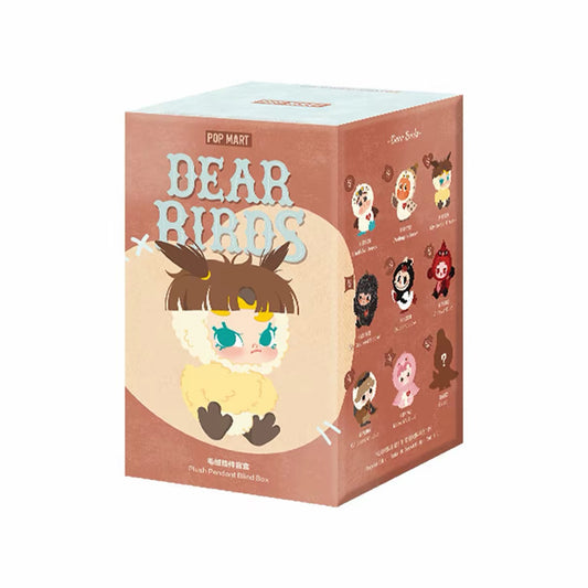 POP MART Dear Birds Plush Pendant Series Blind Box 100% Authentic
