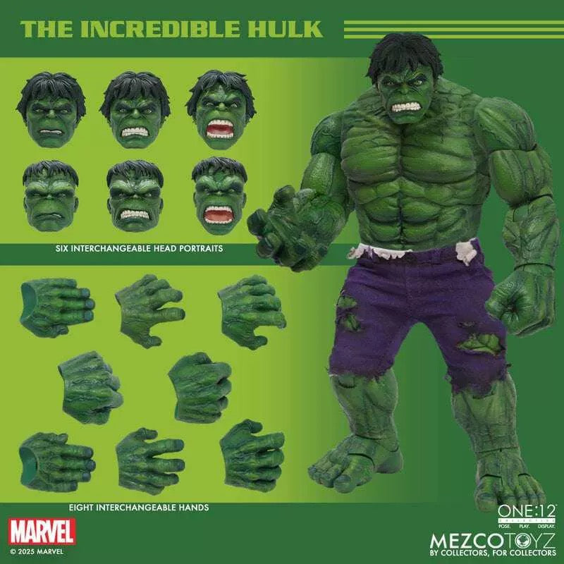 Mezco ONE:12 The Incredible HULK - Action Figure (Pre-order)