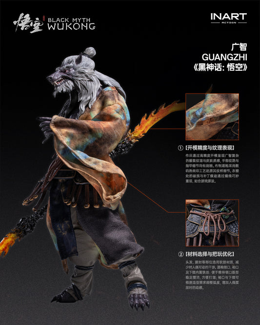 (Pre-Order) INART Action - Black Myth: Wukong - Guangzhi 1/12 Action Figure