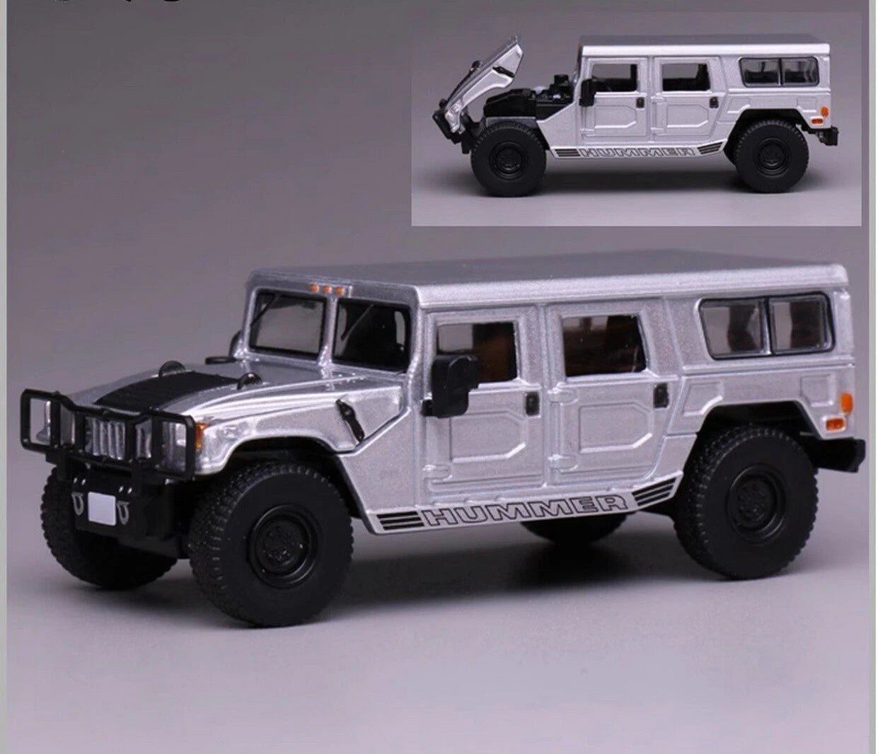 596 Model 1/64 Scale Hummer H1 Diecast Model - Inaboxstore