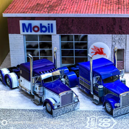 596 1:64 The Classic Peterbilt 379 Custom Semi Truck Limited to 999