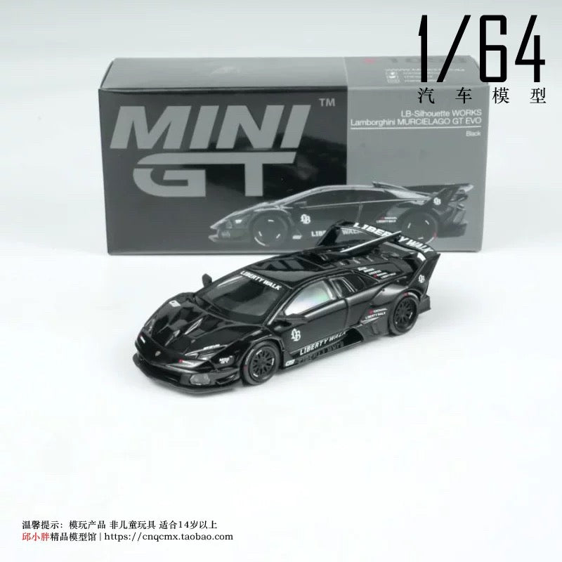 MINIGT 1:64 #1053 Lamborghini MURCIELAGO GT Evo Car Model