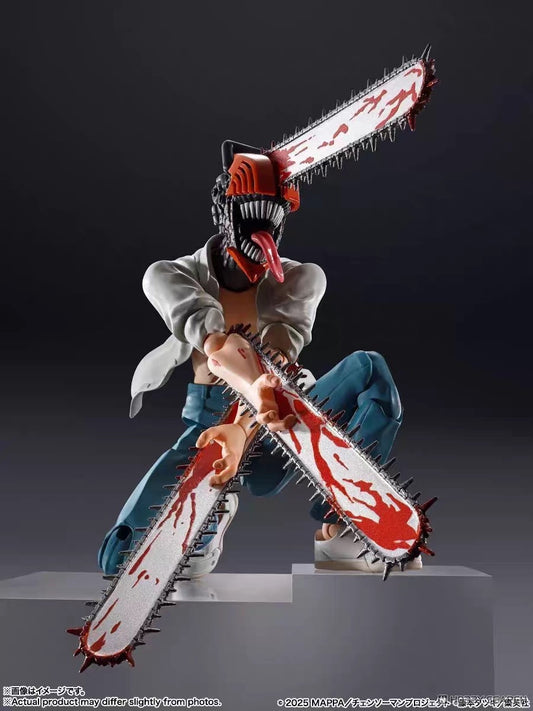 SHF S.H.Figuarts Chainsaw Man – The Movie: Reze Arc (Denji) 1/12 Action Figure - 100% Authentic