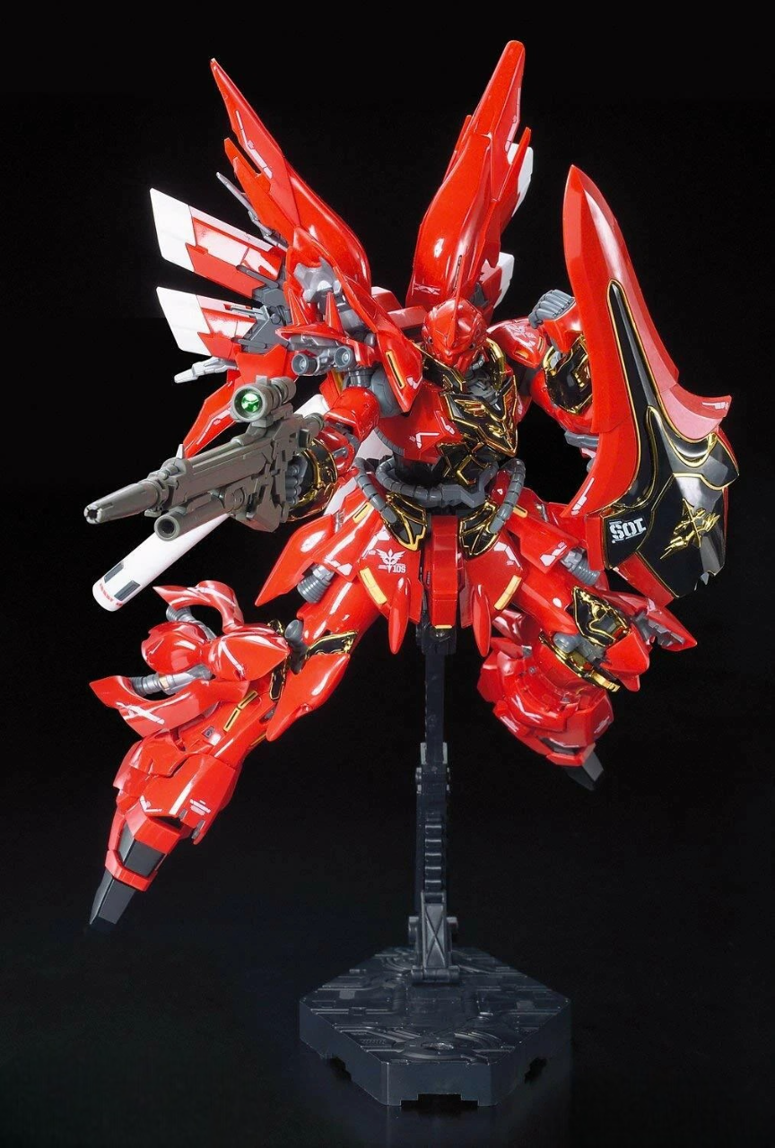 Sinanju MSN-06S RG 1/144 Model Kit - Mobile Suit Gundam Unicorn