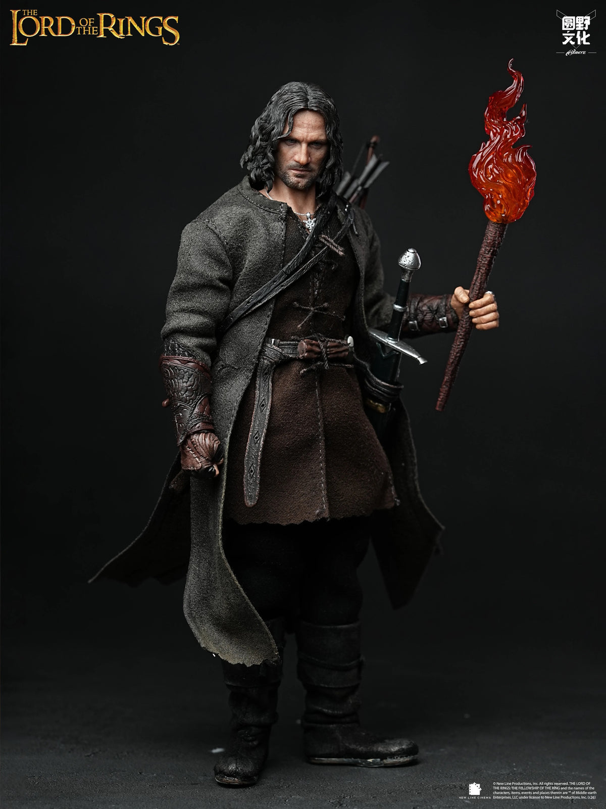Pre Order! Nottaa-Xtreme The Lord of the Rings - Aragorn 1/12 Action Figure