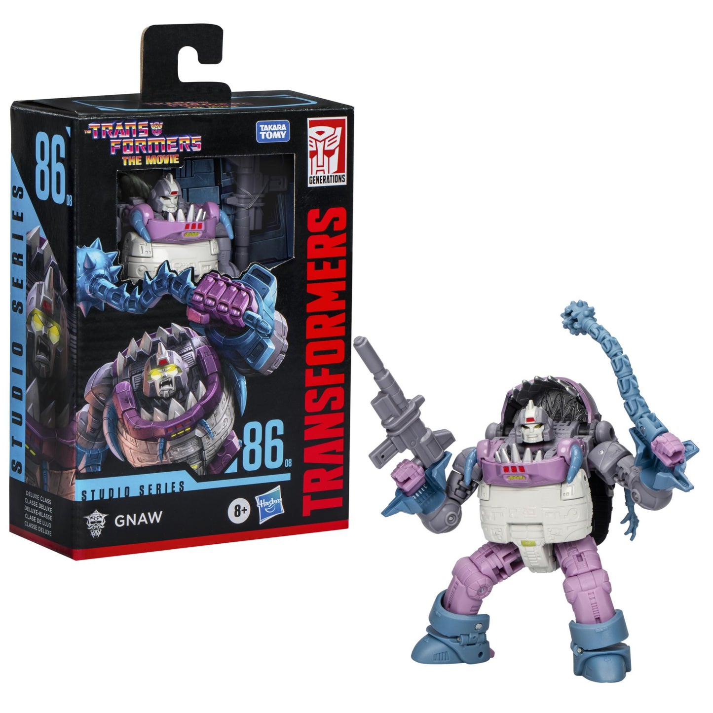 Deluxe Class Gnaw Action Figure - Transformers Studio Series 86-08