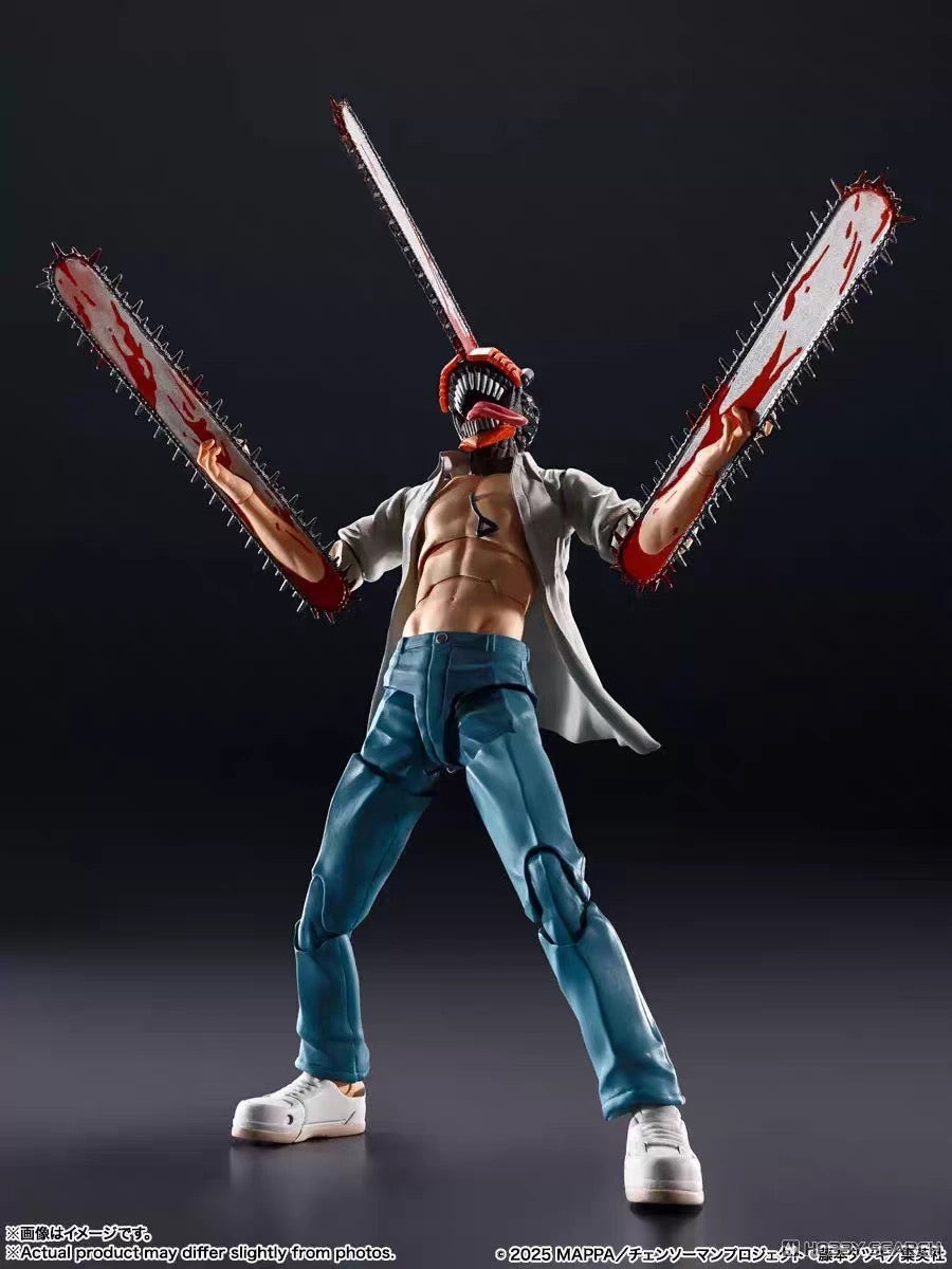 SHF S.H.Figuarts Chainsaw Man – The Movie: Reze Arc (Denji) 1/12 Action Figure - 100% Authentic