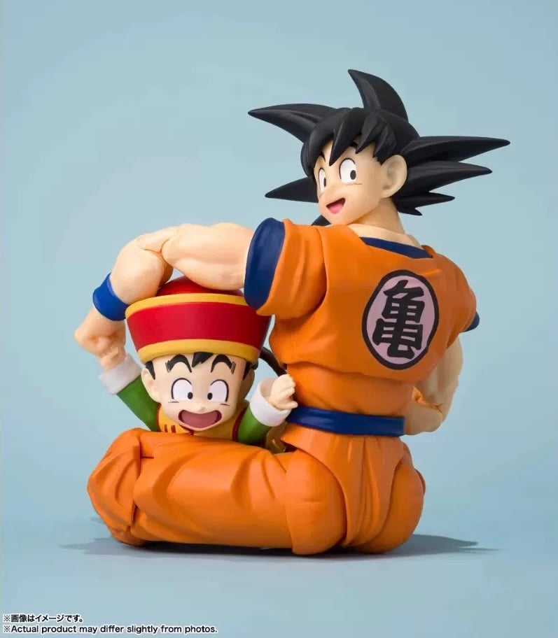 S.H.Figuarts Son Goku & Son Gohan - Kid & Kintoun - Exclusive Edition