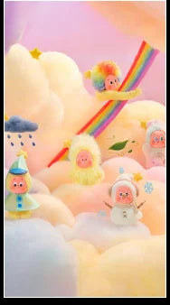Sweet Dreams Forecast Series-Plush Pendant - 100% Authentic
