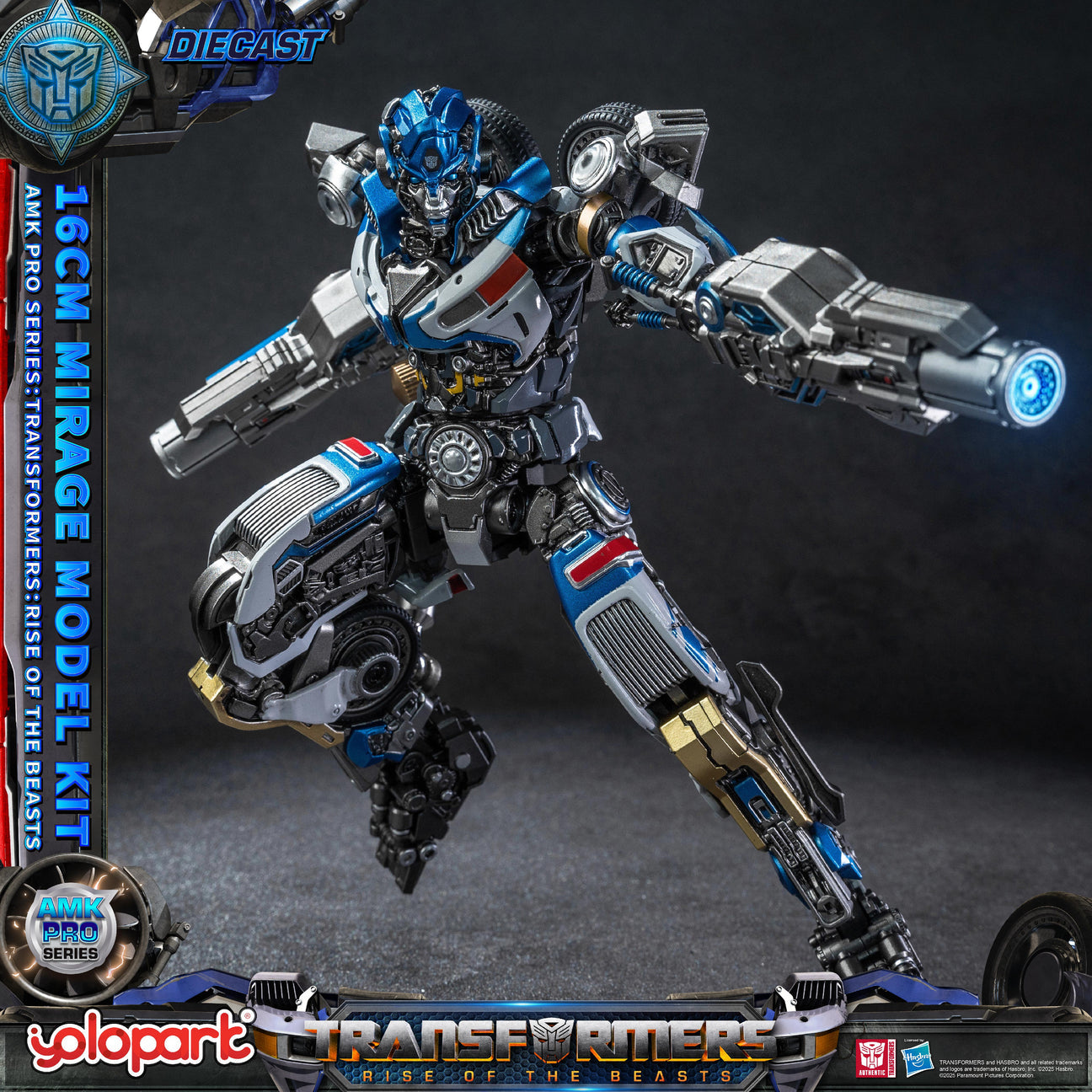 Yolopark - TRANSFORMERS : Rise of the Beasts AMK PRO Series 16cm Mirage Model Kit