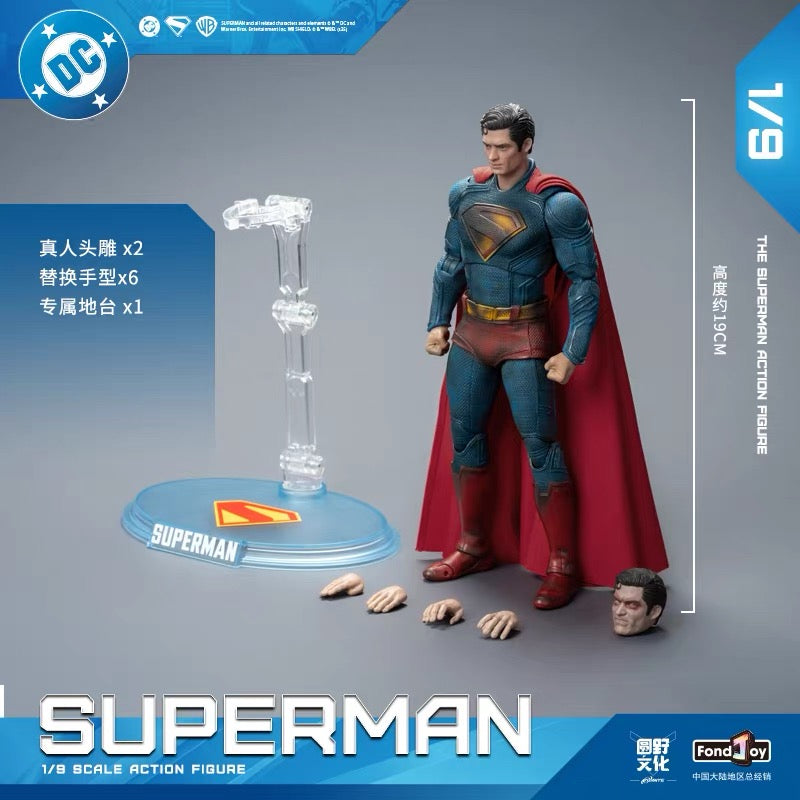 Pre-Order FondJoy Battle-Damaged Superman Edition 1/9 Scale Action Figure