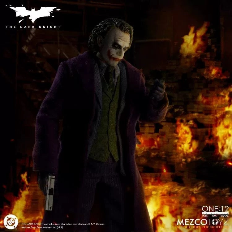 Mezco ONE:12 Collective The Dark Knight - JOKER Action Figure (Pre-order)