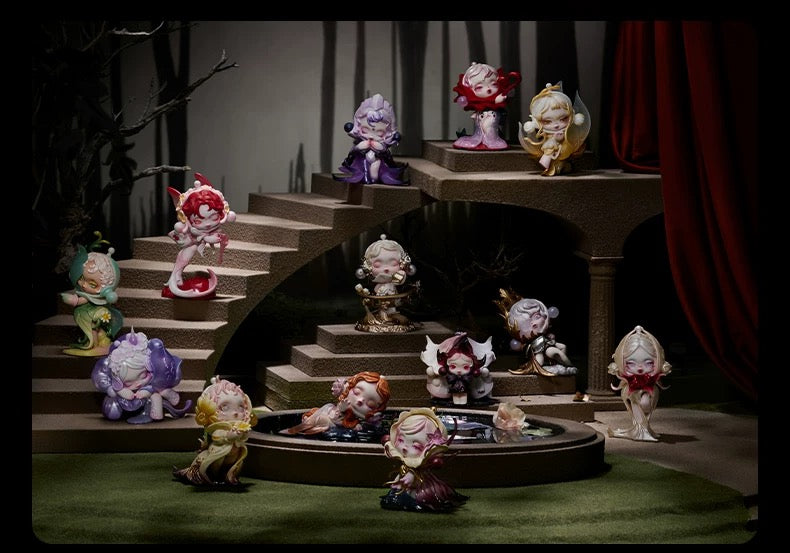 SKULLPANDA Petals in Four Acts Blind Box by Popmart 100% Authentic