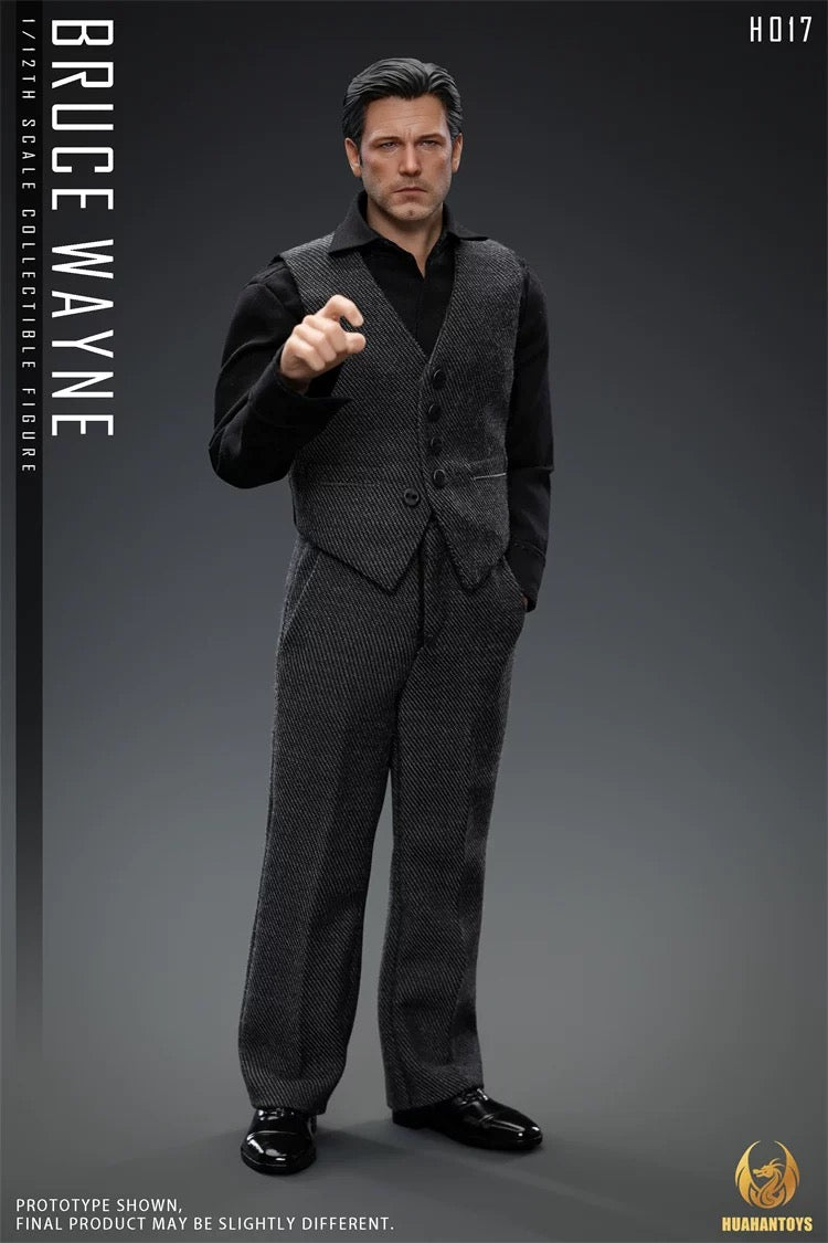 (Pre order) Huahan Toys Bruce Wayne 1:12 Action Figure