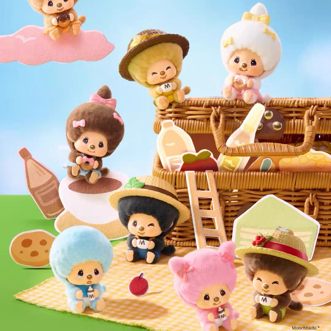 MINISO x Monchhichi Classic Coffee Series Blind Box 100% authentic