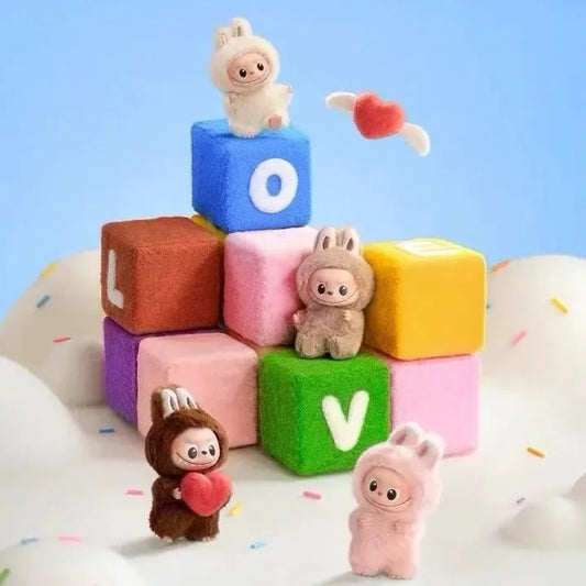 POP MART MINI ZIMOMO LABUBU THE MONSTERS Heart code