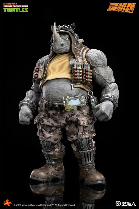 (Pre-Order) LingJiHun Rocksteady 1/12 Scale | Teenage Mutant Ninja Turtles