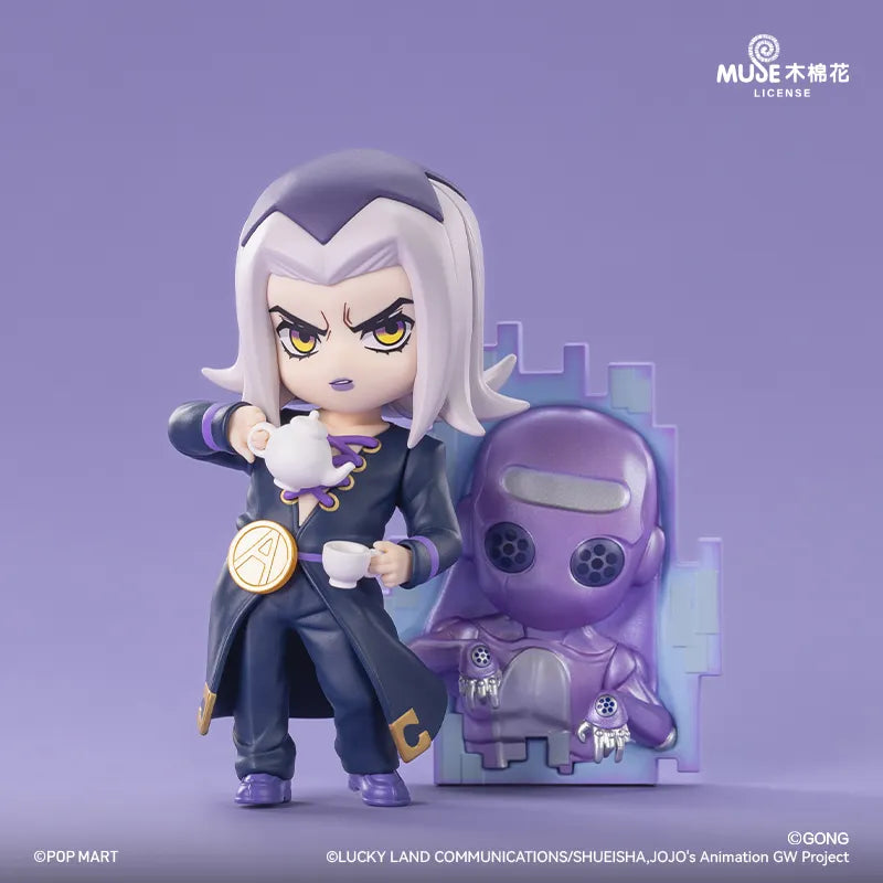 POP MART x GONG JoJo's Bizarre Adventure Golden Wind Series Blind Box Figures 100% Authentic