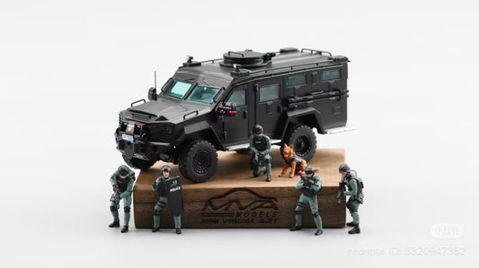 HEC 2026 First Launch Perka x Mini Visual Art Lenco Bearcat 1:64