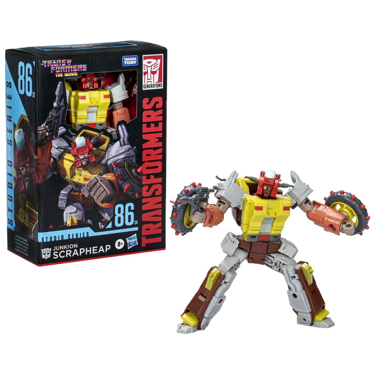 Voyager Class Junkion Scrapheap Action Figure - Transformers Studio Series 86-24