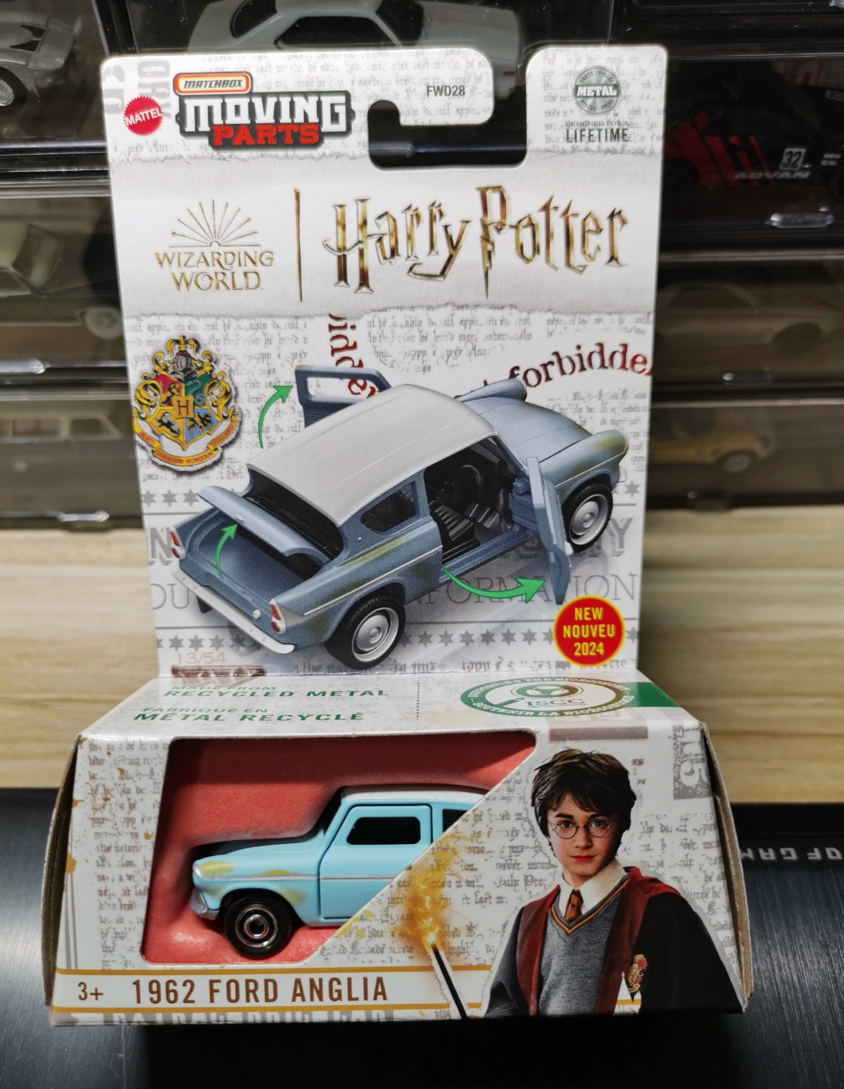 Matchbox Harry Potter 1962 Ford Anglia Limited Car model