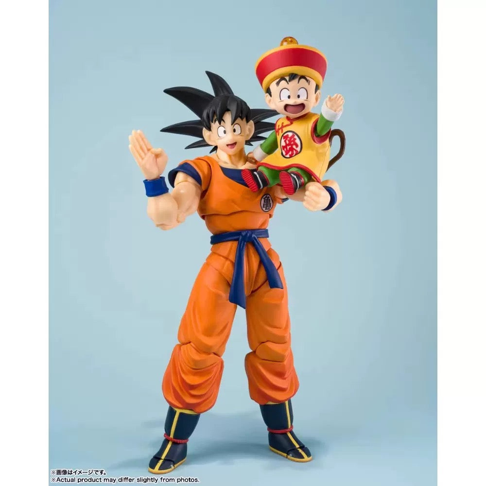 S.H.Figuarts Son Goku & Son Gohan - Kid & Kintoun - Exclusive Edition