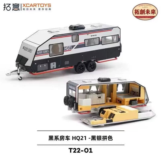 Xcartoys Black series HQ21 off-road RVs T22-01 & X28 Diorama set