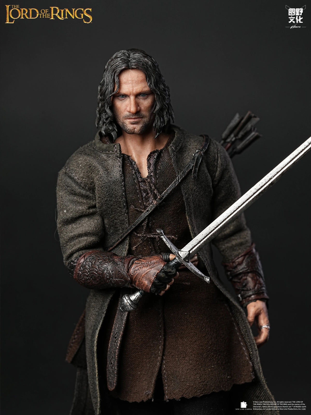 Pre Order! Nottaa-Xtreme The Lord of the Rings - Aragorn 1/12 Action Figure