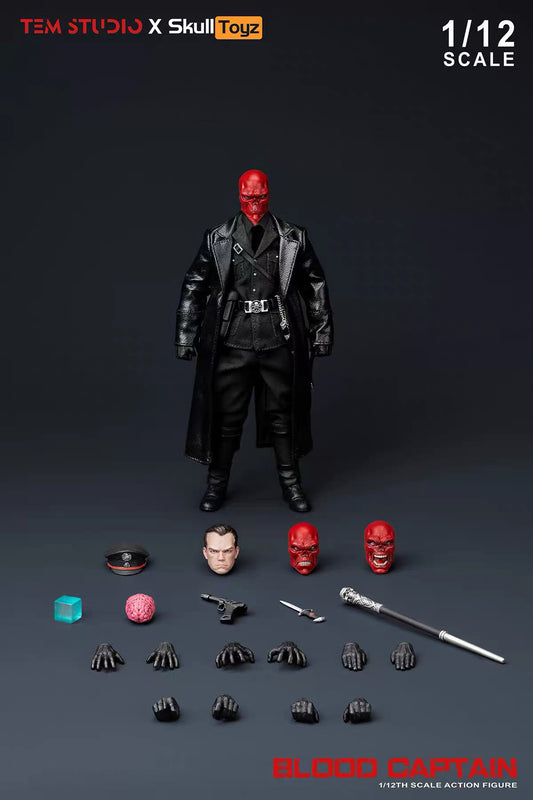 Pre-Order!! TEM Studio x Skull Toyz Blood Captain Action Figure 1/12