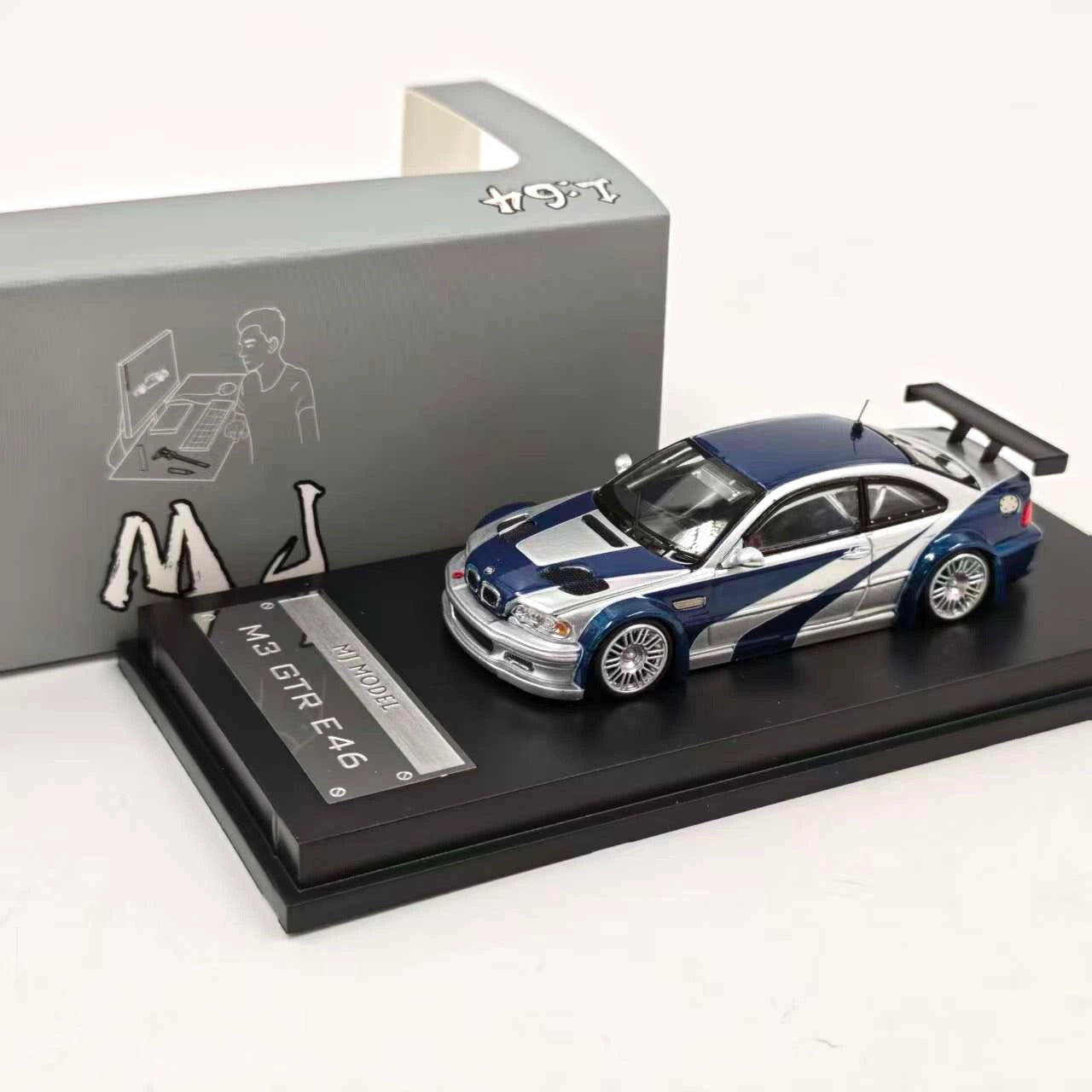 1/64 MJ Model BMW M3 E46 GTR [Limited Stocks]