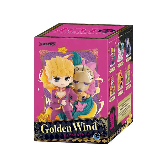 POP MART x GONG JoJo's Bizarre Adventure Golden Wind Series Blind Box Figures 100% Authentic