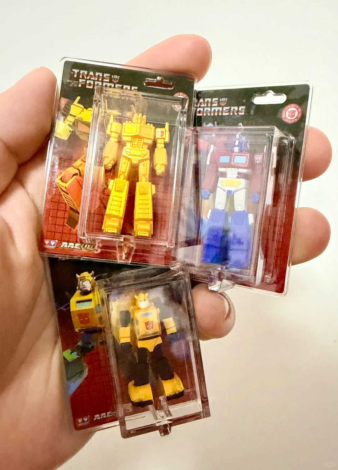 Auldey Transformers AAP Mini Cardback Figures New