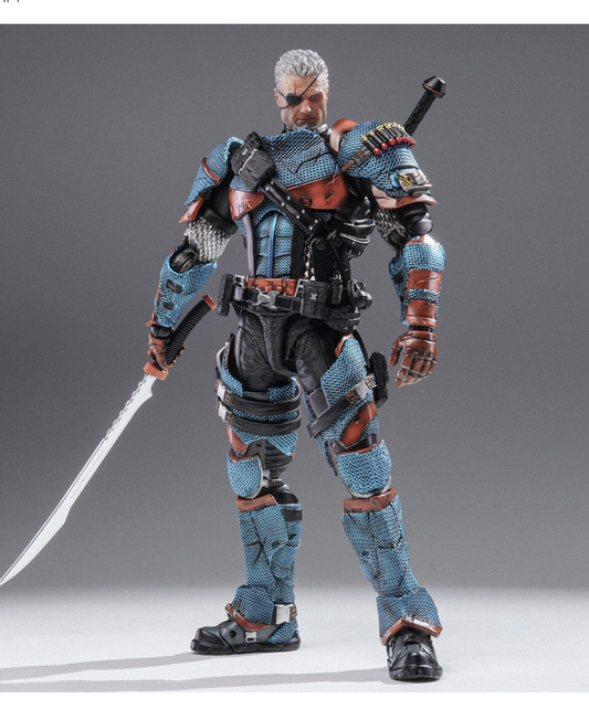 LPZZ BATMAN ARKHAM KNIGHT DEATHSTROKE 1/12 Action Figure (Pre-order)