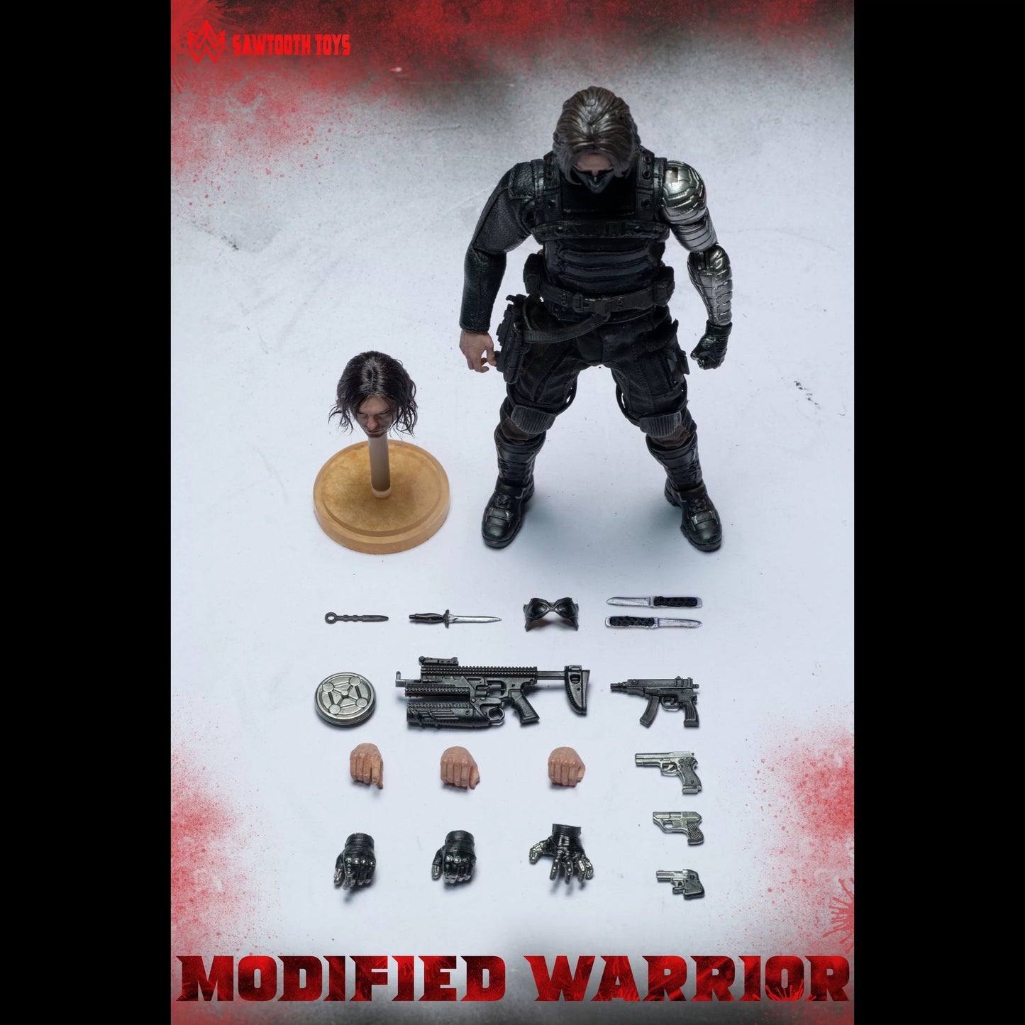 Pre-Order!! Sawtooth Toys 1/12 Modified Warrior Action Figure